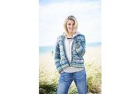 9715 Stylecraft Ladies Sweater and Cardigan in Carnival Tweed Chunky