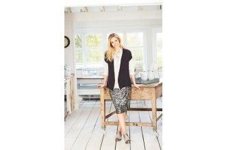 9363 Stylecraft Ladies Waistcoat and Jacket in Jeanie Denim Look Aran
