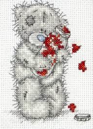 Anchor TT108 Tatty Teddy Lots of Love Cross Stitch Kit