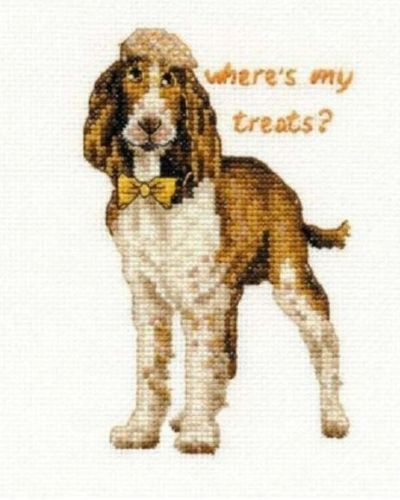 DMC Springer Spaniel Cross Stitch Kit BK1578